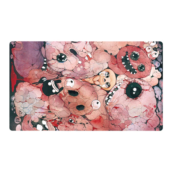 The Binding Of Isaac: Peach Momoko 2 player Playmat