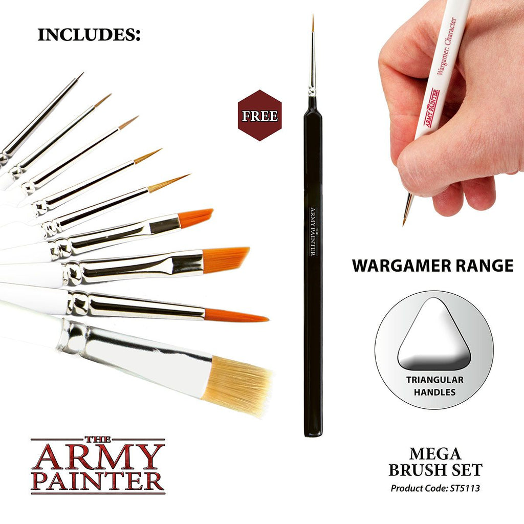 The Army Painter - Mega Brush Set