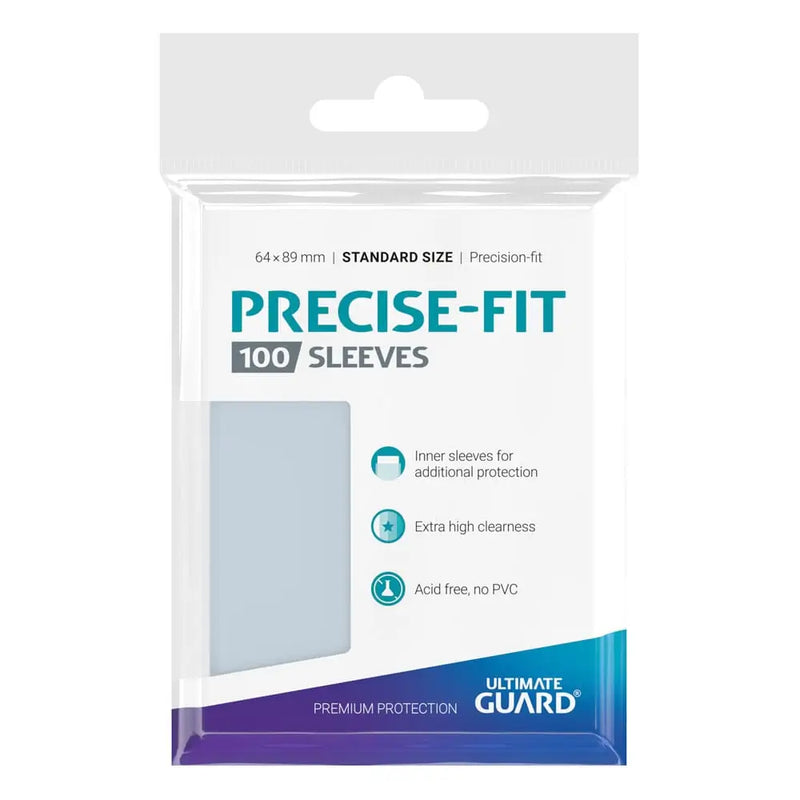 Ultimate Guard: Precise Fit Sleeves - Standard Size (100pcs)