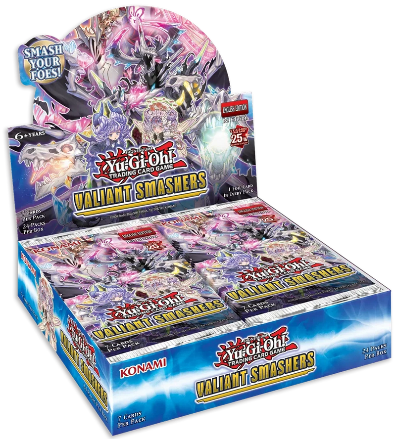 Yu-Gi-Oh! Valiant Smashers Booster Box (24 packs)