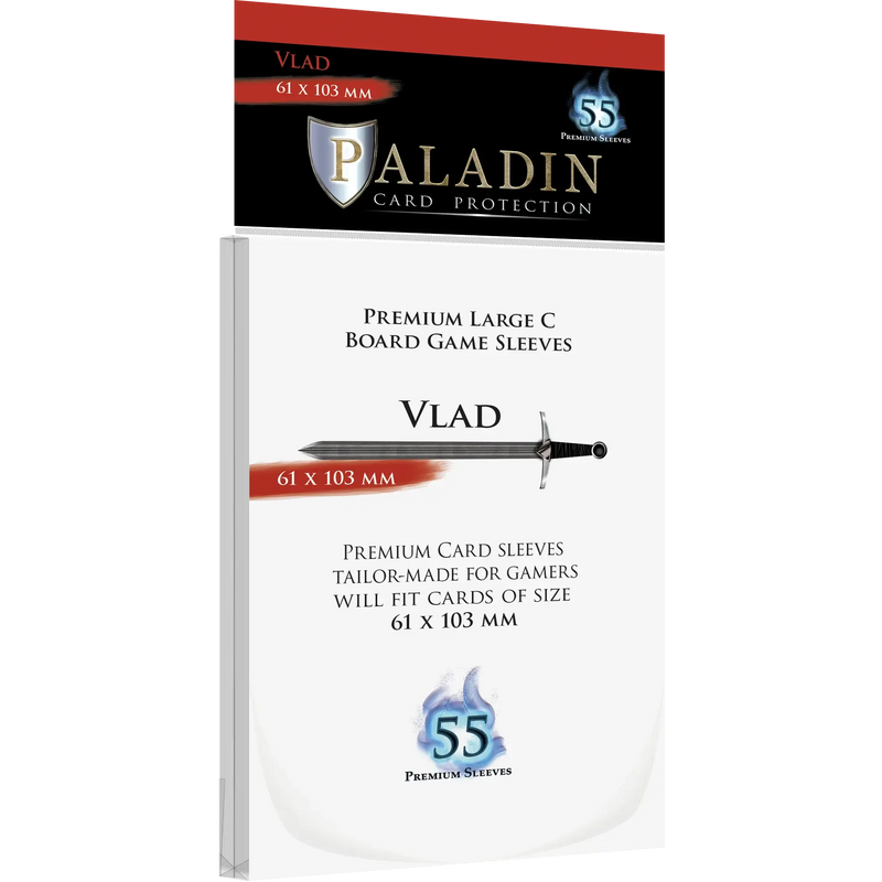 Paladin Card Protection: Premium Sleeves (55pcs)