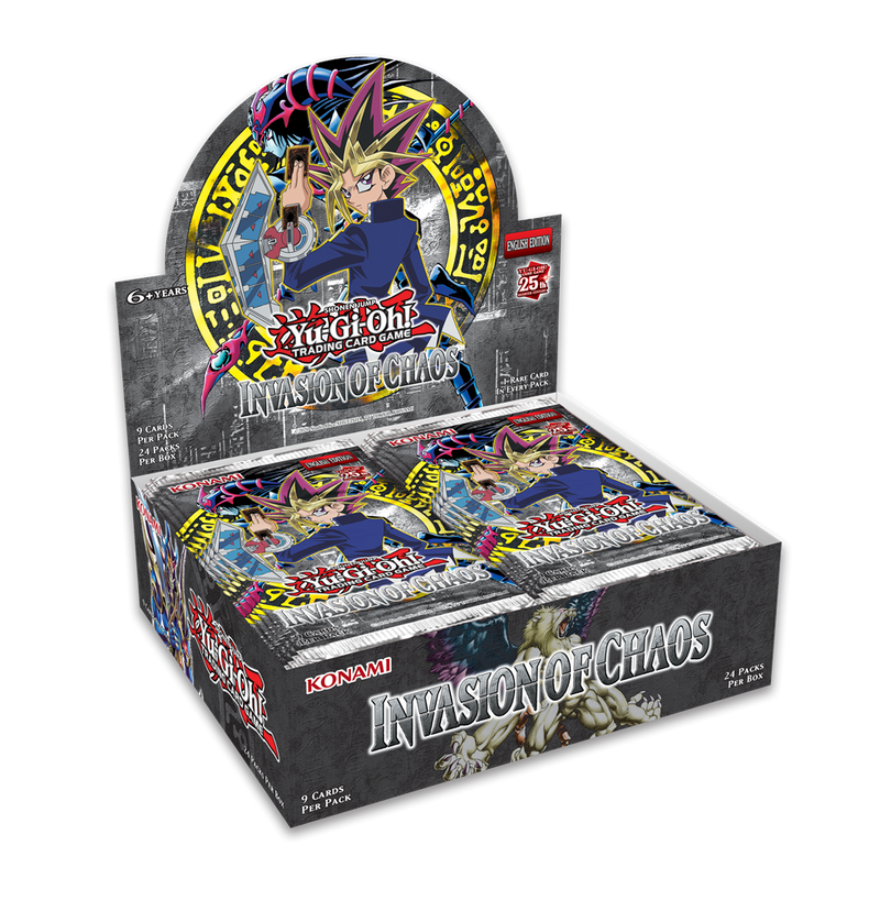 Yu-Gi-Oh! 25th Anniversary Invasion of Chaos Booster Box (24 Packs)