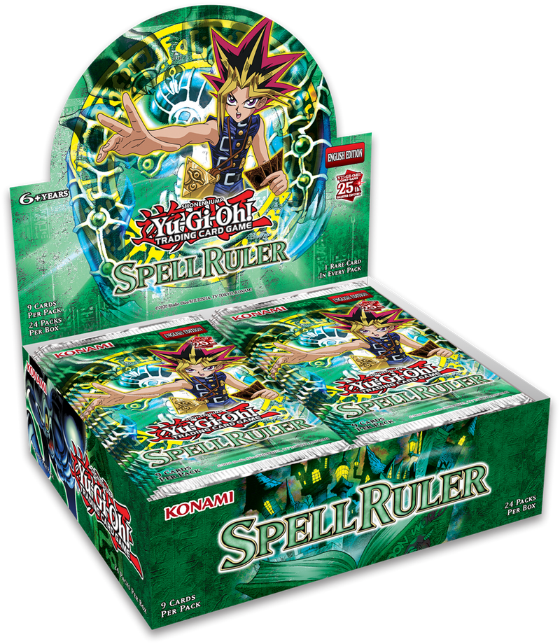 Yu-Gi-Oh! 25th Anniversary Spell Ruler Booster Box (24 Packs)