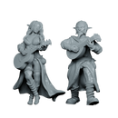 Fireball Figurines: Adventurers Duo Miniatures