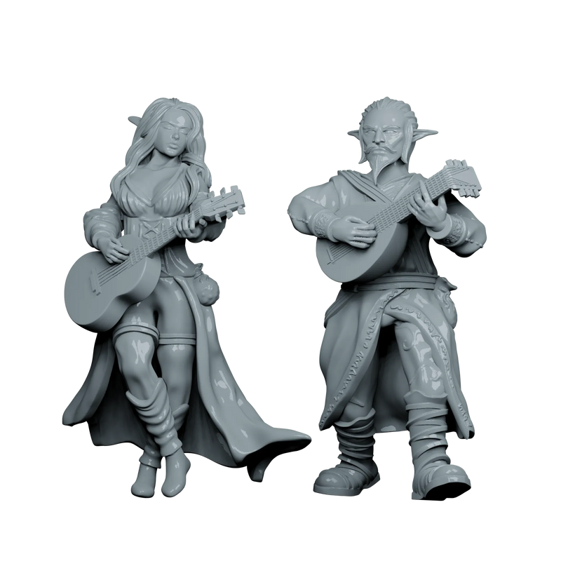 Fireball Figurines: Adventurers Duo Miniatures