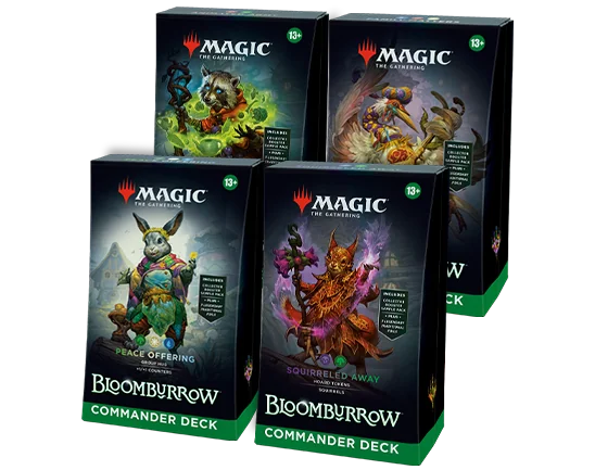 MTG: Bloomburrow Commander Deck | four types to choose from