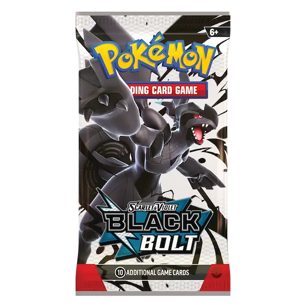Pokemon TCG: Black Bolt - Booster Pack (10 cards)