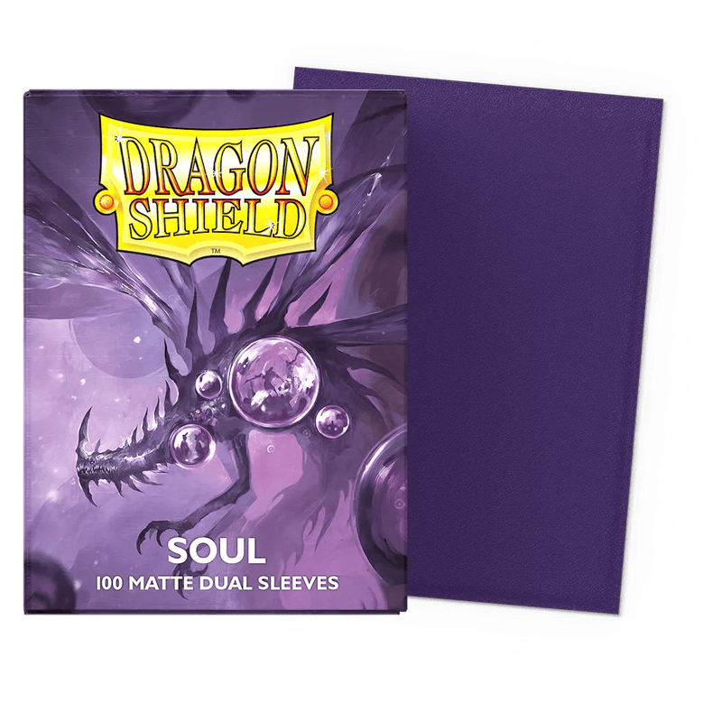 Dragon Shield Standard size Dual Matte Sleeves Soul (100 Sleeves)