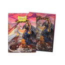 Dragon Shield: Japanese Size Brushed Art Sleeves - Valentine Dragon 2023 (60pcs)