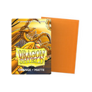 Dragon Shield: Japanese Size Matte Sleeves - Orange (60pcs)
