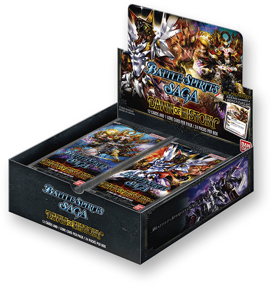 Battle Spirits Saga BSS01 Dawn of History Booster Box (24 packs)