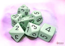 Chessex: 7 Die Set -  Opaque Pastel