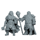 Fireball Figurines: Adventurers Duo Miniatures