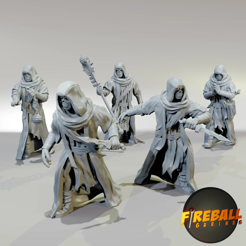 Fireball Figurines: NPC 5-pack Miniatures