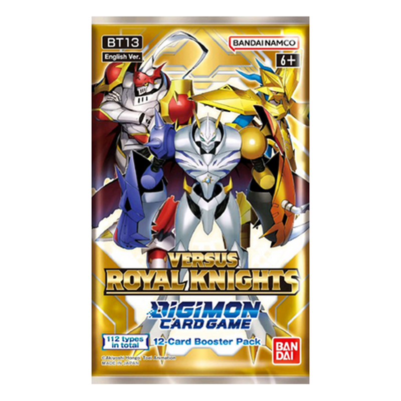 Digimon Card Game Versus Royal Knights BT13 Booster Pack (12 karata)