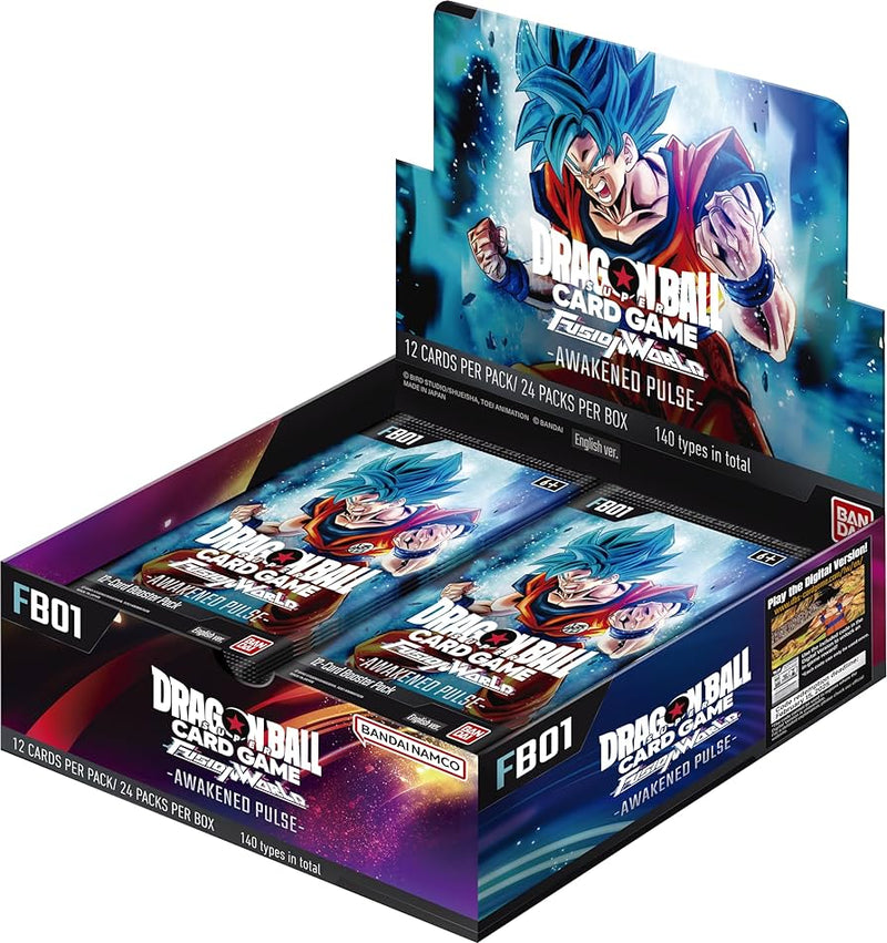 Dragon Ball Super Card Game Fusion World: Awakened Pulse - Booster Box FB01 (24 packs)