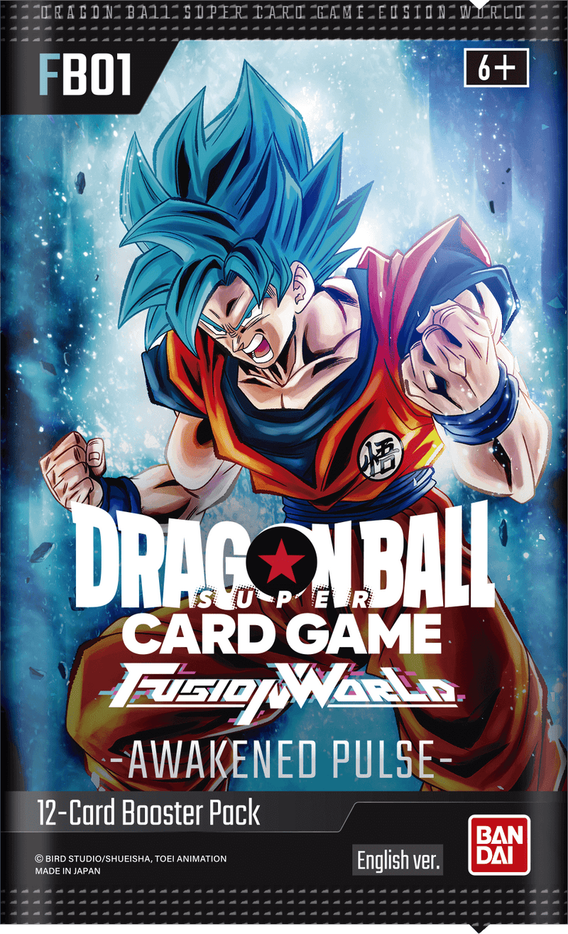 Dragon Ball Super Card Game Fusion World: Awakened Pulse - Booster Pack FB01 (12 cards)