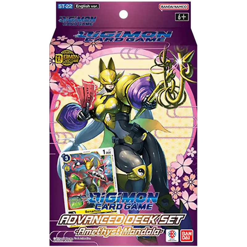 Digimon Card Game: Advanced Deck - Amethyst Mandala ST22