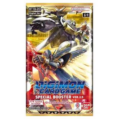 Digimon Card Game: Special Booster ver.2.5 - Booster Pack BT19-20