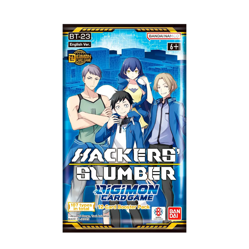 Digimon Card Game: Hackers' Slumber - Booster Pack (BT23)