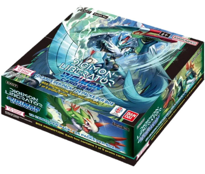 Digimon Card Game: Digimon Liberator - Booster Box EX07 (24 packs)