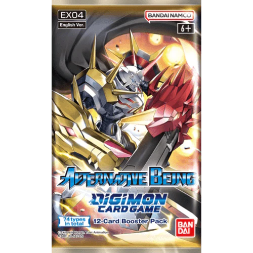 Digimon Card Game Alternative Being EX04 Booster Pack (12 cards)