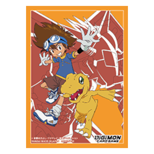 Digimon Card Game Official Sleeves | Agumon and Gabumon