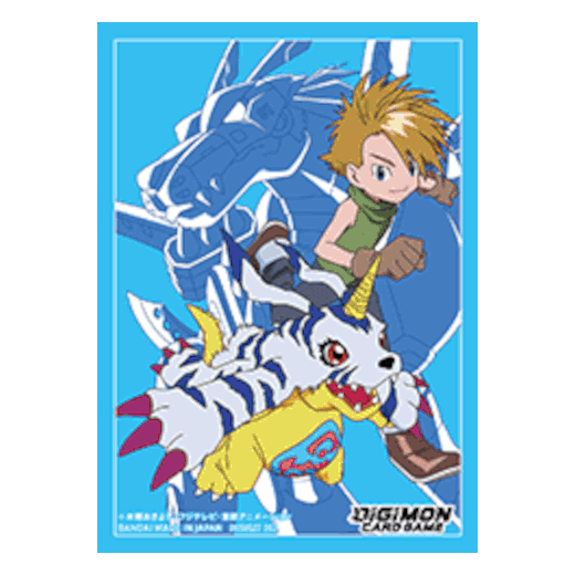Digimon Card Game Official Sleeves | Agumon and Gabumon