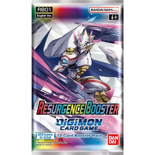 digimon card game resurgence booster rb01 Digimon Card Game: Resurgence Booster