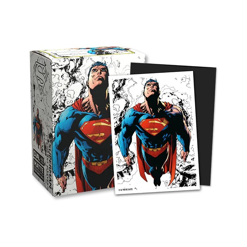Dragon Shield Dual Matte License Superman Core Full Color Variant (100 Sleeves)