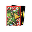 Dragon Shield: Standard Size Brushed Art Sleeves - Christmas 2024