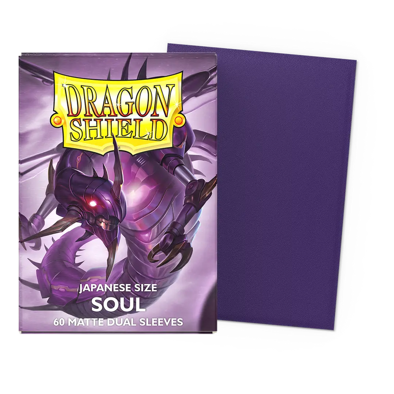 Dragon Shield: Japanese Size Matte Dual Sleeves - Soul (60pcs)