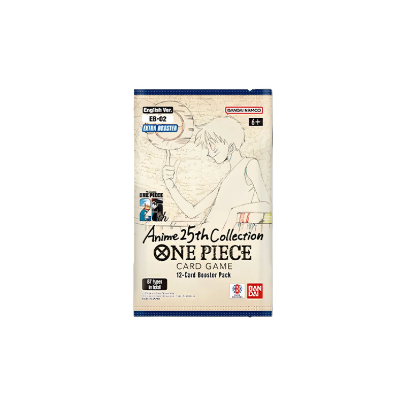 One Piece Card Game: Anime 25th Collection - Booster Pack (12 cards) EB02