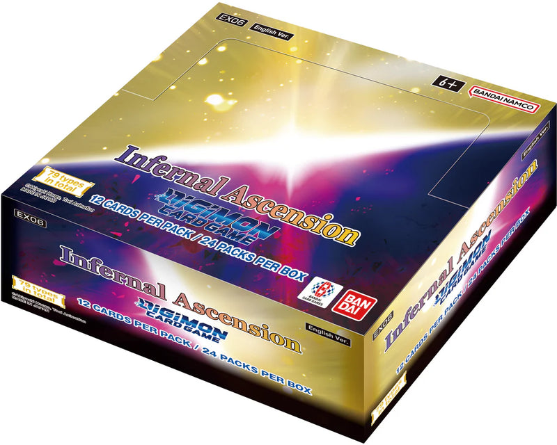 Digimon Card Game: Infernal Ascension - Booster Box EX06 (24 packs)