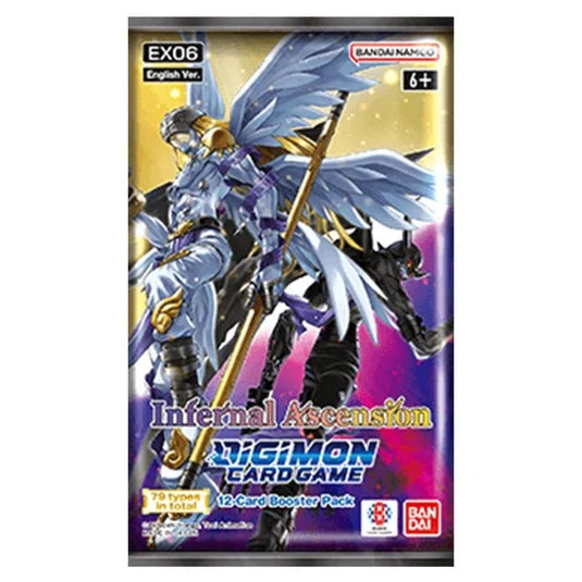 Digimon Card Game: Infernal Ascension - Booster Pack EX06 (12 cards)