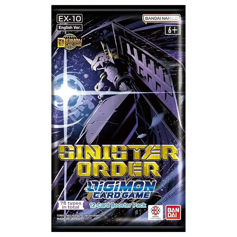 Digimon Card Game: Sinister Order - Booster Pack EX10