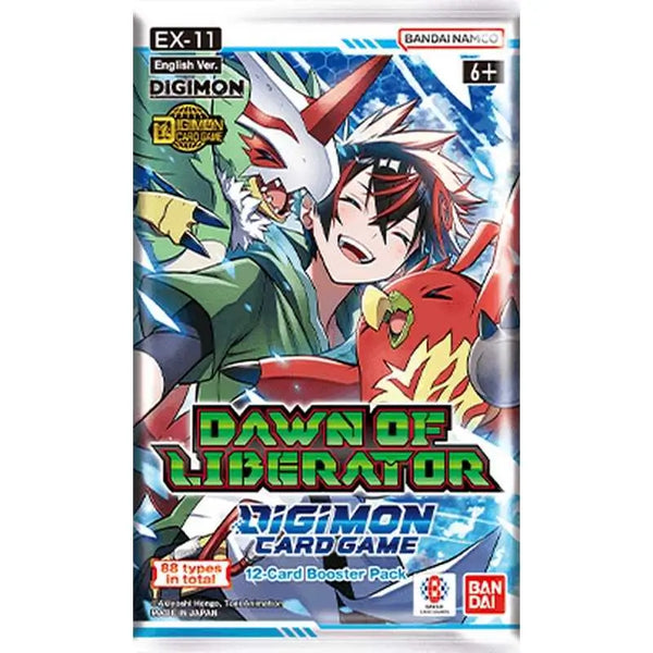 デジモンカード SR以下4コン DAWN OF LIBERATOR【EX-11】 BANDAI Digimon Card Dawn of Liberator EX-11 Extra Booster Pack Box