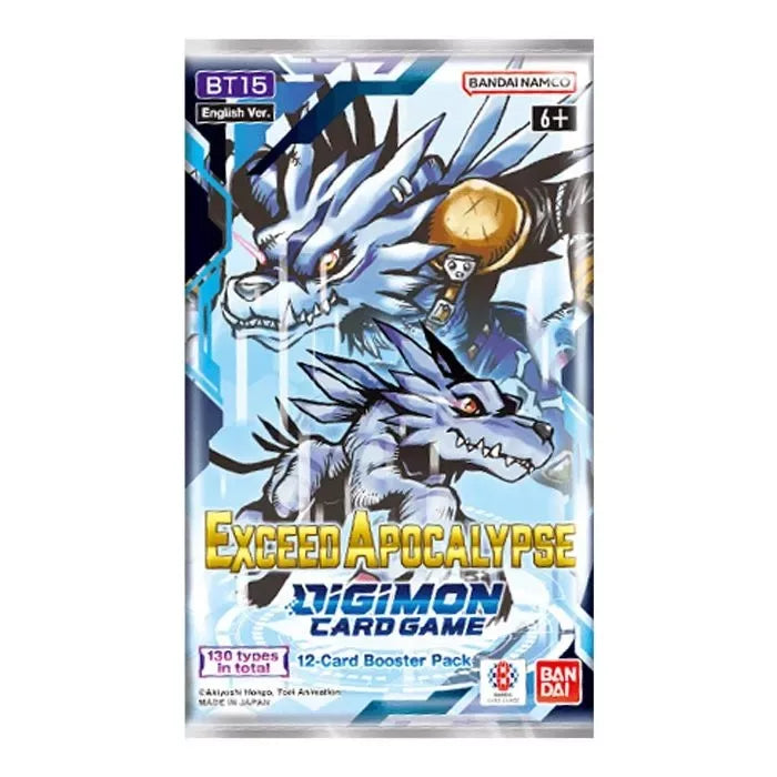 Digimon Card Game - Exceed Apocalypse Booster Pack BT15