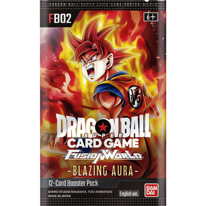 Dragon Ball Super Card Game Fusion World: Blazing Aura - Booster Pack FB02 (12 cards)