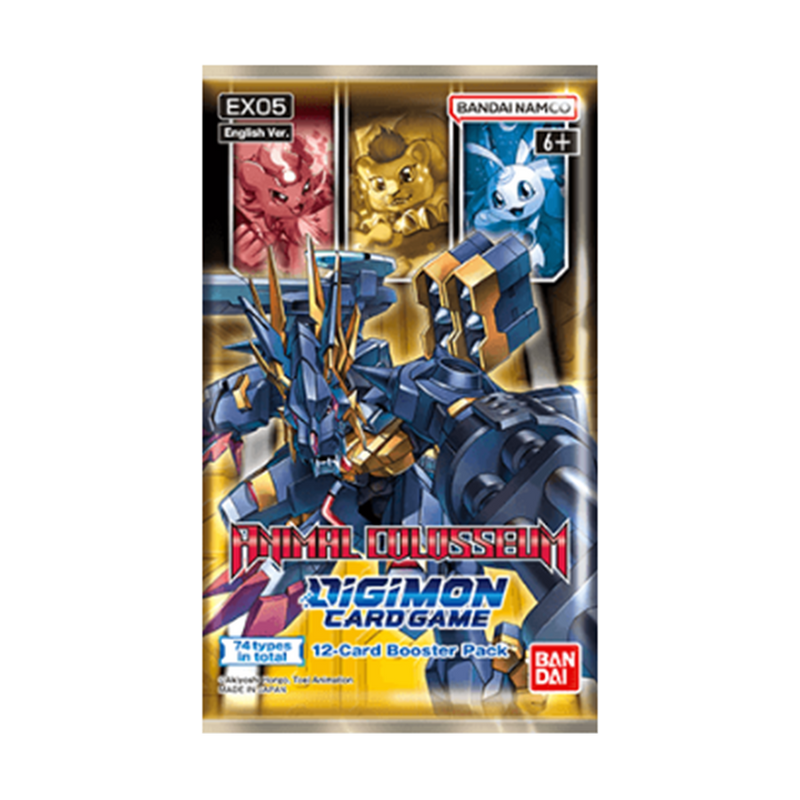 Digimon Card Game Animal Colosseum EX05 Booster Pack (12 cards)