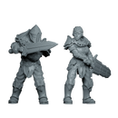 Fireball Figurines: Adventurers Duo Miniatures