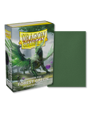 Dragon Shield: Japanese Size Matte Sleeves - Forest Green (60pcs)