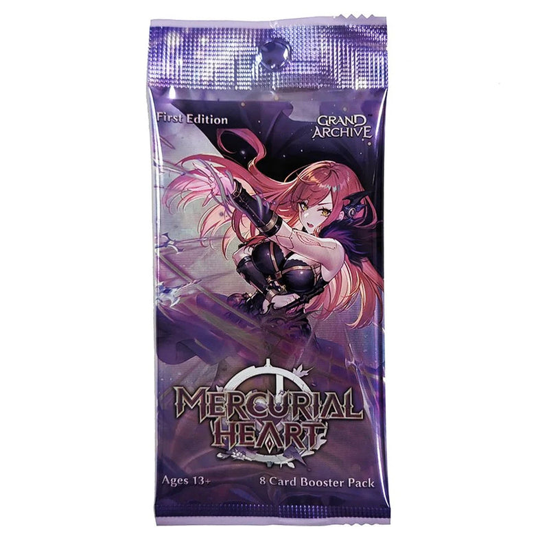 Grand Archive: Mercurial Heart - 1st Edition Booster Pack (8 cards)