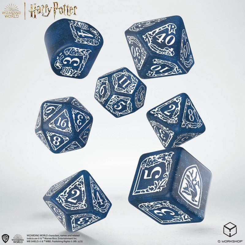 Harry Potter - Ravenclaw Modern Dice Set - Blue (7)