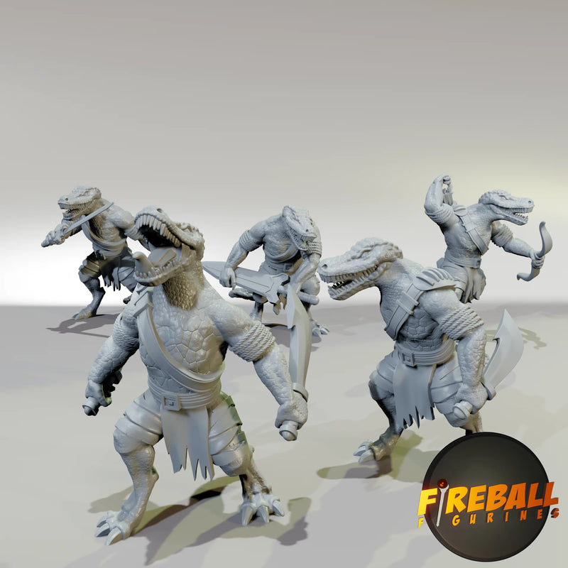 Fireball Figurines: NPC 5-pack Miniatures