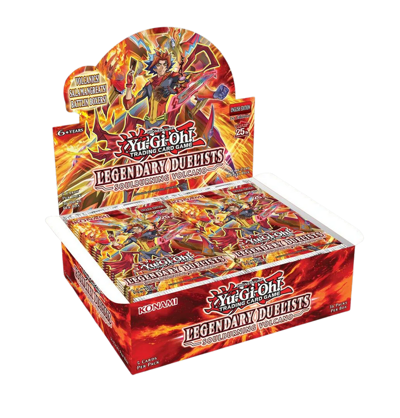 YGO! Legendary Duelists: Soulburning Volcano - Booster Box (36 packs)