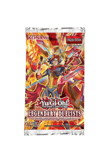 YGO! Legendary Duelists: Soulburning Volcano - Booster Pack (5 cards)