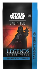 Star Wars Unlimited: Legends of the Force - Carbonite Booster Pack (16 cards)