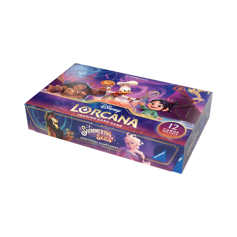 how many booster packs in lorcana booster box Disney Lorcana: Shimmering Skies