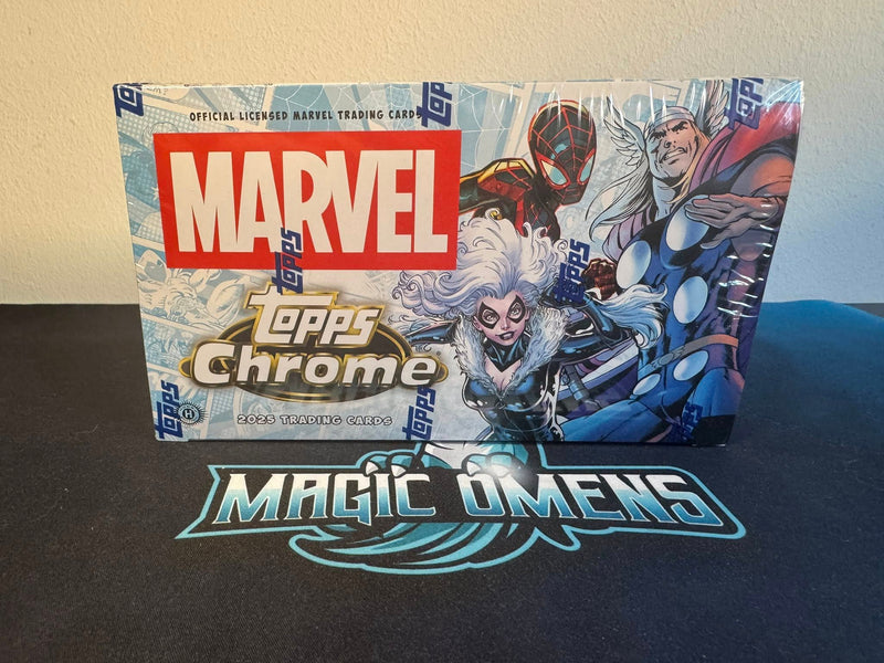 Topps Chrome 2025 Marvel Hobby Box Break